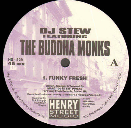 DJ STEW - Funky Fresh, Feat. The Buddha Monks