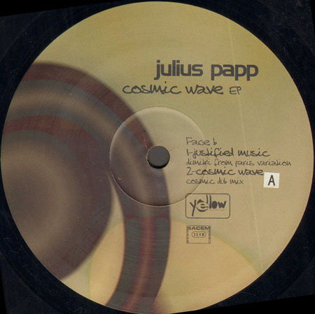 JULIUS PAPP - Cosmic Wave EP