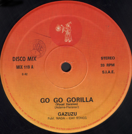 GAZUZU - Go Go Gorilla