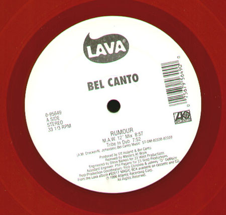 BEL CANTO - Rumour (Remixes By Masters At Work)