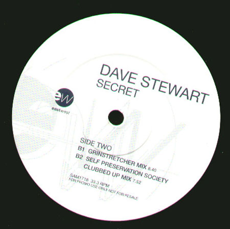 DAVE STEWART - Secret (Self Preservation Society Clubbed Up Mix)