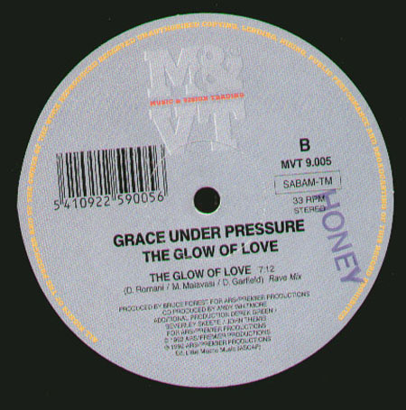 GRACE UNDER PRESSURE - The Glow Of Love