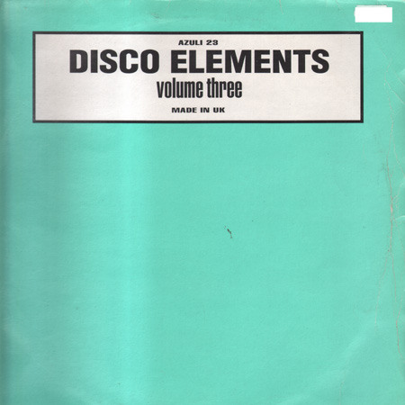 DISCO ELEMENTS - Volume Three