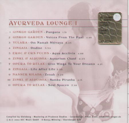 VARIOUS - Ayurveda Lounge I