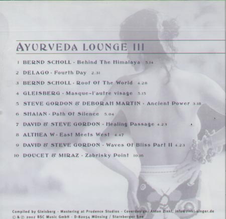 VARIOUS - Ayurveda Lounge III