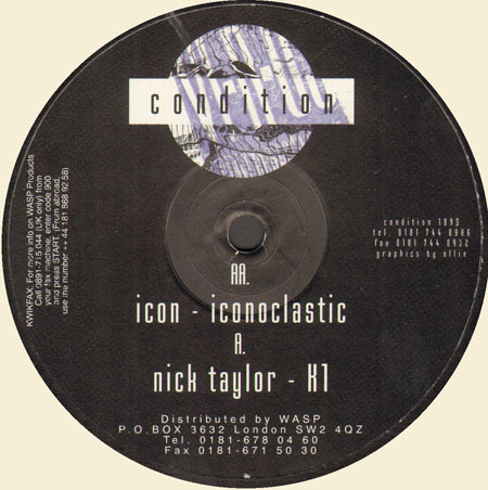 NICK TAYLOR / ICON - K1 / Iconoclastic