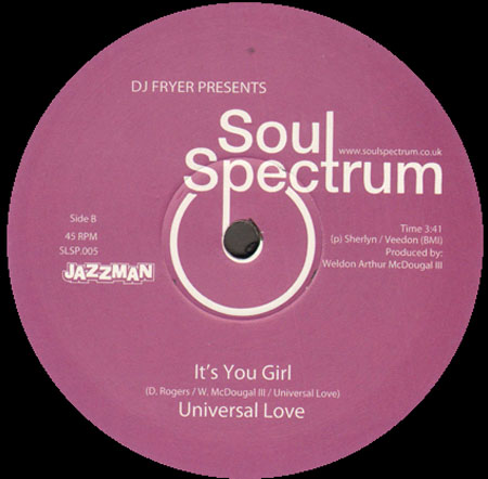 NATE CALHOUN / UNIVERSAL LOVE - Fun Town / It's You Girl