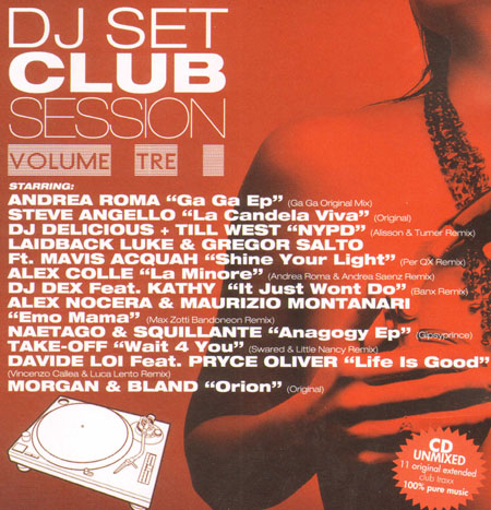 VARIOUS - Dj Set Club Session Volume 3