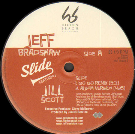JEFF BRADSHAW - Slide, ft. Jill Scott