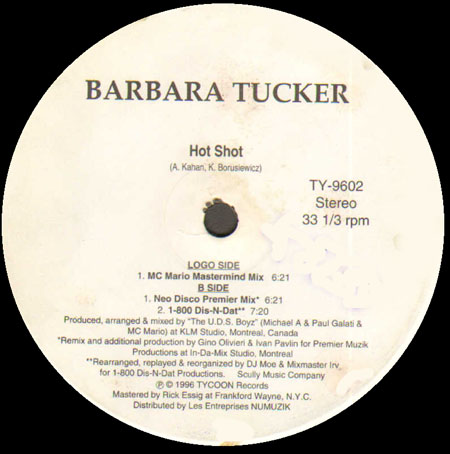 BARBARA TUCKER - Hot Shot