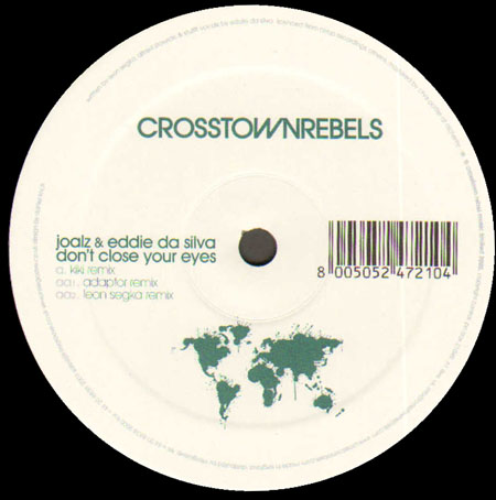 JOALZ & EDDIE DA SILVA - Don't Close Your Eyes