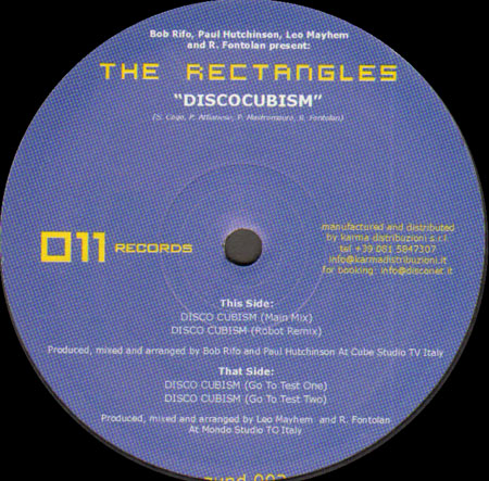 THE RECTANGLES - Discocubism
