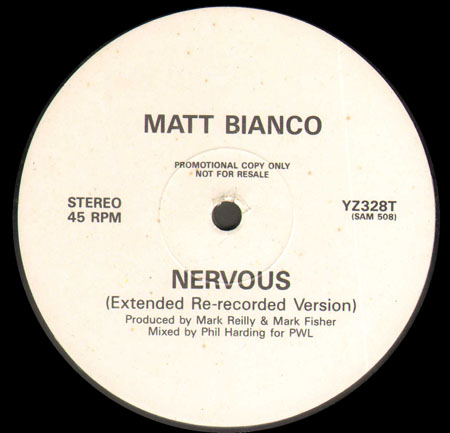 MATT BIANCO - Nervous (Extended Re-recorded Version)
