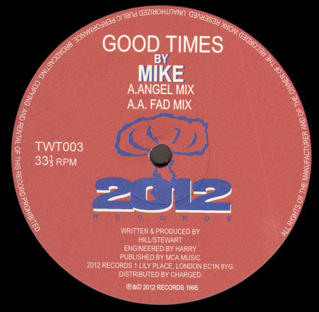 MIKE TWANGLING - Good Times
