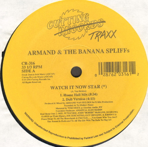 ARMAND & THE BANANA SPLIFFS - Watch It Now Star