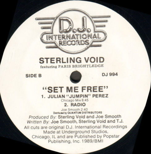 STERLING VOID - Set Me Free - Feat Paris Brightless