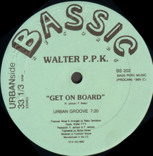 WALTER P.P.K - Get On Board