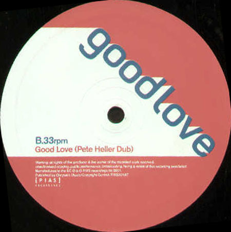 INNER CITY - Good Love (Pete Heller Mixes)