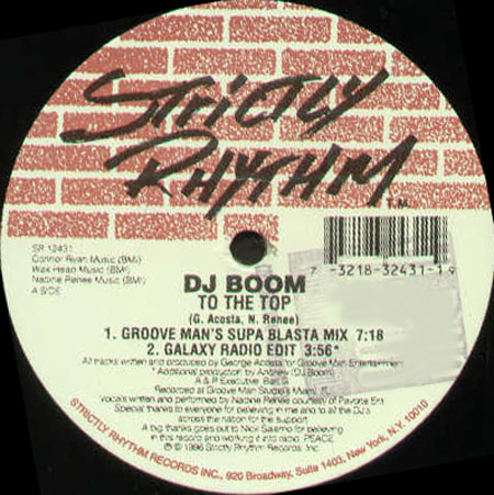 DJ BOOM - To The Top, Feat. Nadine Renee 