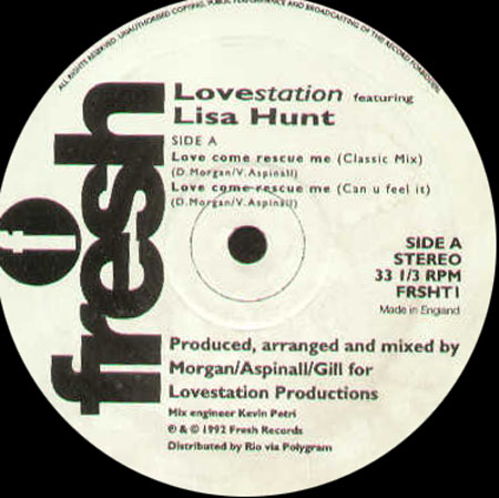 LOVESTATION - Love Come Rescue Me, Feat. Lisa Hunt