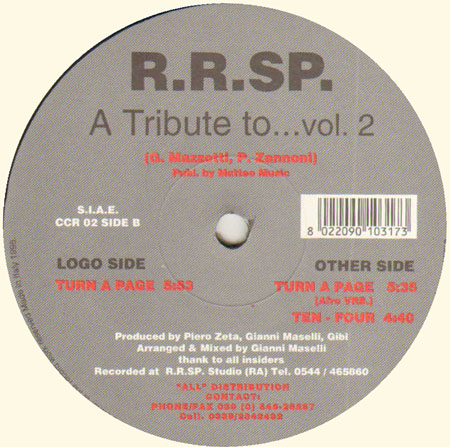 R.R.SP. (G.MAZZOTTI, P.ZANNONI) - A Tribute To Vol. 2 