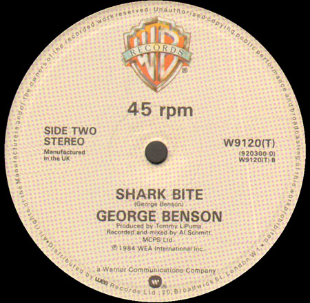 GEORGE BENSON - Twenty Twenty (Jellybean remix), Shark bite