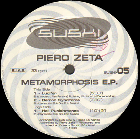 PIERO ZETA - Metamorphosis ep