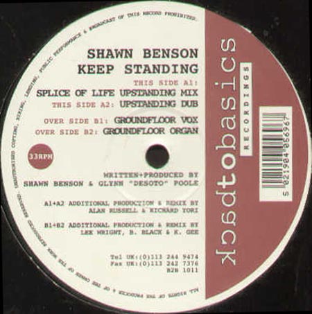 SHAWN BENSON - Keep Standing