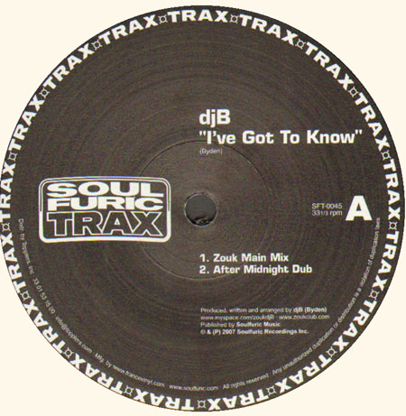 DJB - I've Got To Know