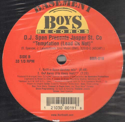 DJ SPEN - Temptation (Lead Us Not), Pres. Jasper Street Company