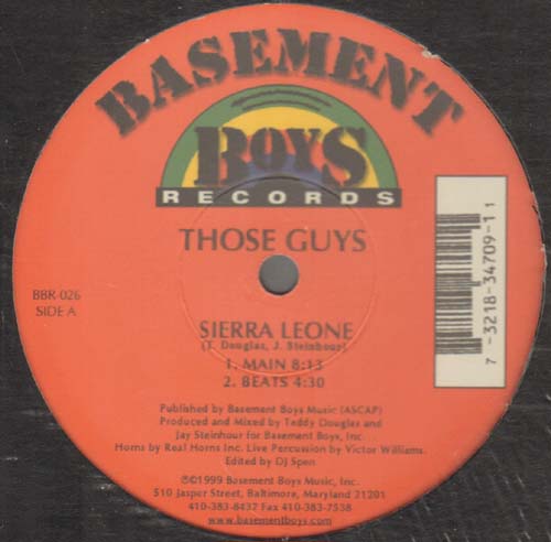 THOSE GUYS - Sierra Leone / Do The Boogaloo