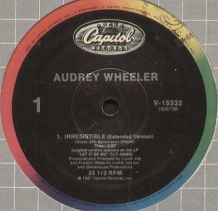 AUDREY WHEELER - Irresistible
