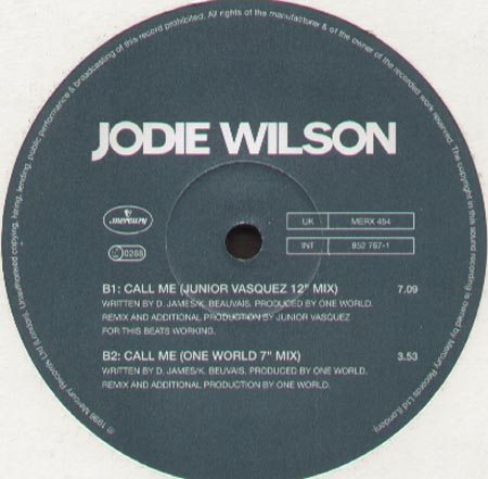 JODIE WILSON - Falling / Call Me