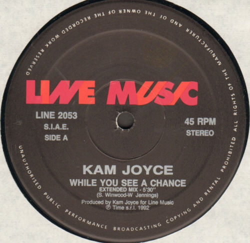 KAM JOYCE - While You See A Chance