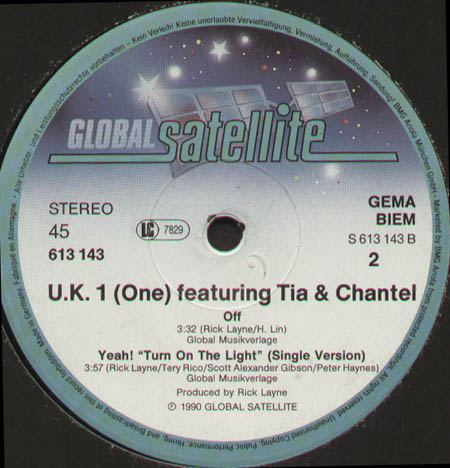 UK ONE - Yeah! Turn On The Light