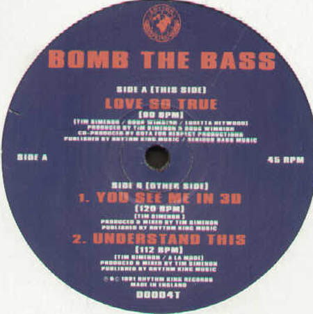 BOMB THE BASS - Love So True