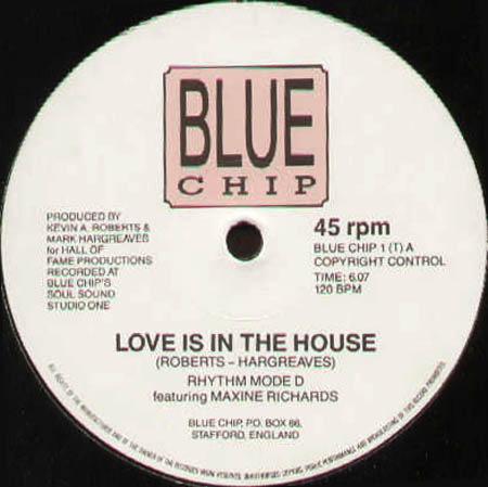 RHYTHM MODE D - Love Is In The House, Feat. Maxine Richards