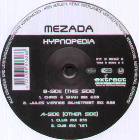 MEZADA - Hypnopedia