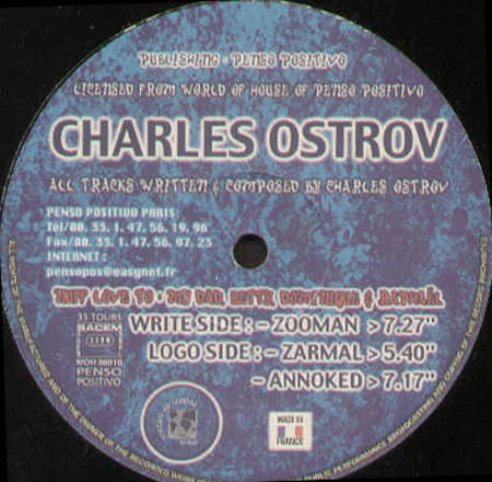CHARLES OSTROV - Zooman / Annoked