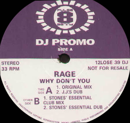 RAGE - Why Don't You