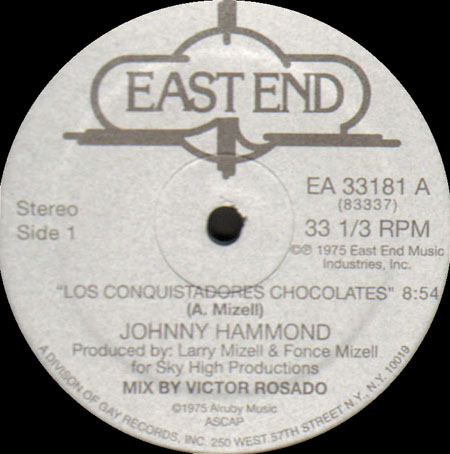 JOHNNY HAMMOND - Los Conquistadores Chocolates