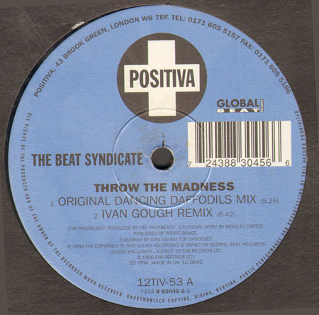 THE BEAT SYNDICATE - Throw The Madness