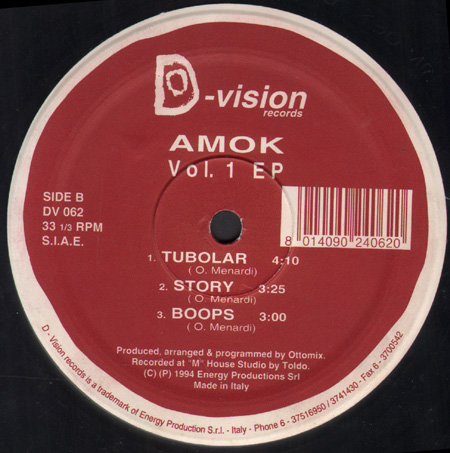 AMOK - Vol.1 EP