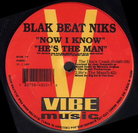 BLAK BEAT NIKS - Now I Know / He's The Man