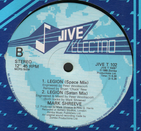 MARK SHREEVE - Legion