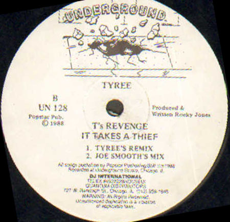 TYREE COOPER - T's Revenge It Takes A Thief (Joe Smooth Mix)