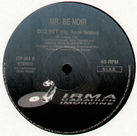 MR BE NOIR - Big Hit