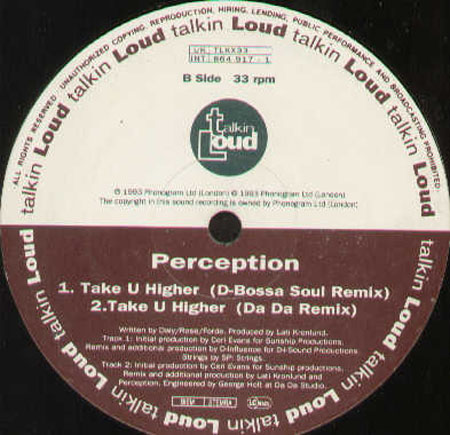 PERCEPTION - Take U Higher (Remixes)
