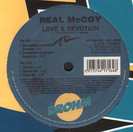 REAL MCCOY - Love & Devotion