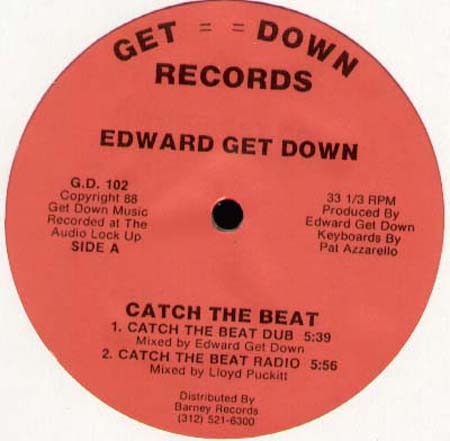 EDWARD GET DOWN CROSBY - Catch The Beat 
